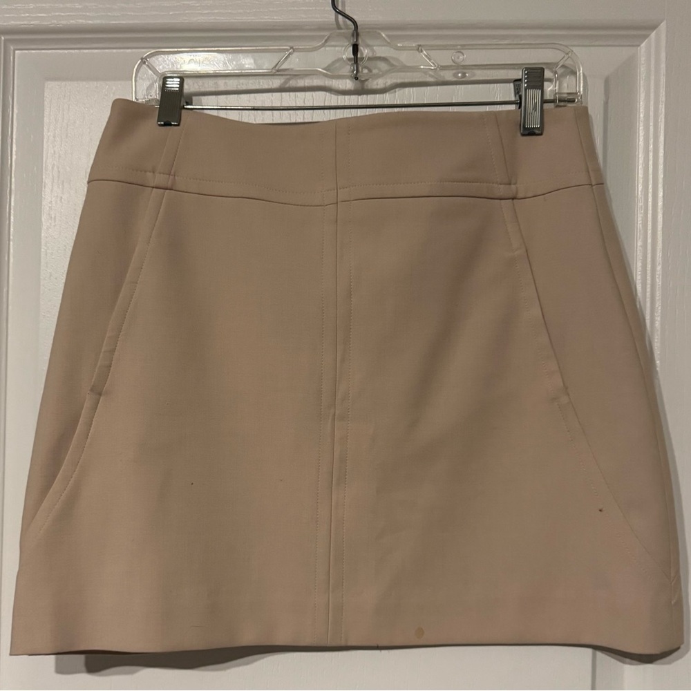 Ann Taylor Elegant Petite Tan Skirt